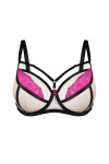 PODPRSENKA DEZIRO 19025 PINK černá a růžová 75F