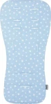 CHIPOLINO Mäkká podložka do kočíka Blue stars (160003)