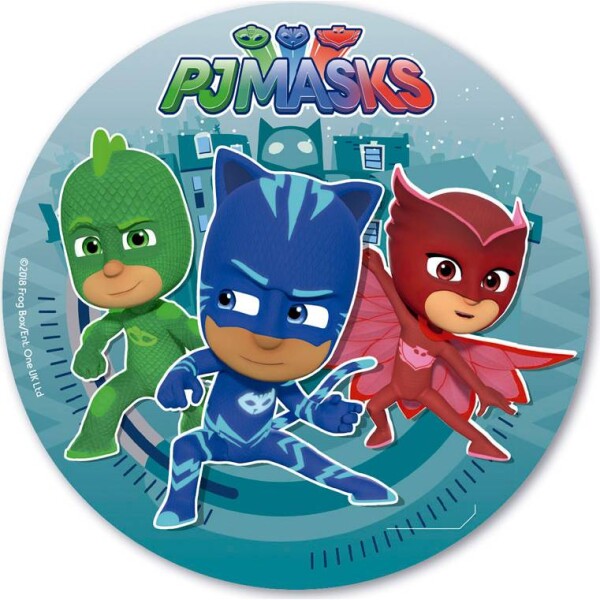 Jedlý papier PJ Masks 20 cm - Dekora - Dekora