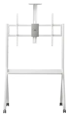 Maclean MC-114 W biela / Mobilný stojan na TV / 55-100" / nosnosť 120 kg / VESA 200x200-900x600 / s policou (MC-114 W)