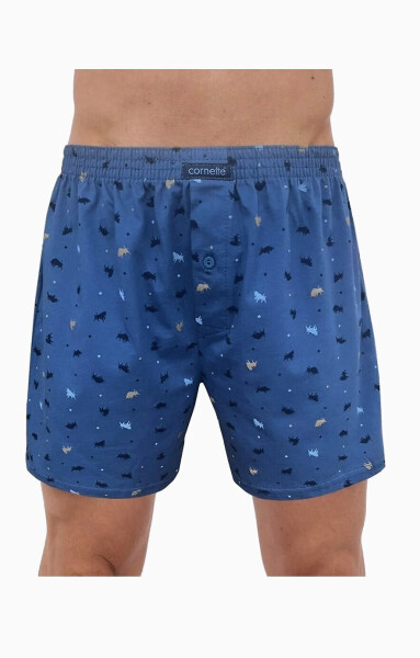 Boxerky Cornette Comfort 002/302 S-2XL tmavě modrá S