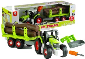 Mamido Traktor s prívesom na drevo