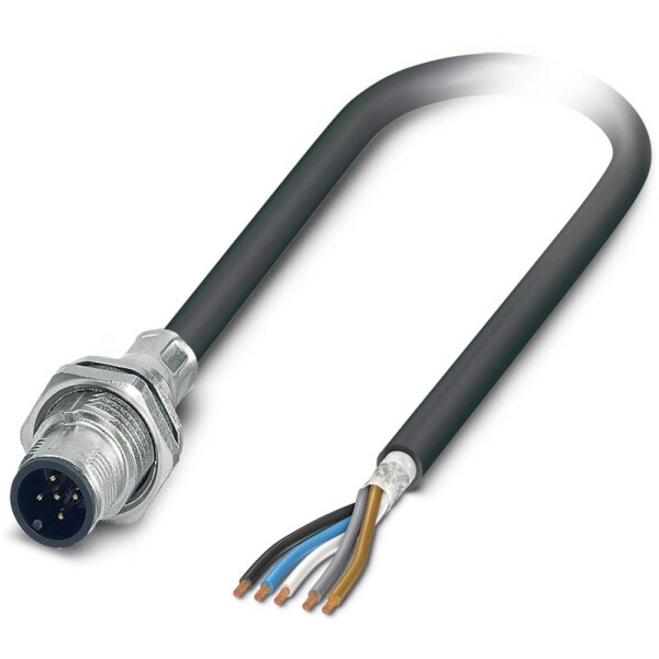 Flush-type connector SACCBP-MS-5CON-M16/2,0-PUR SCO 1419412 Phoenix Contact; 1419412