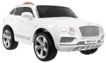 Mamido Detské elektrické autíčko Bentley Bentayga biele