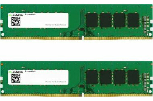 Mushkin Essentials 64GB (2x32GB) 2933MHz / DDR4 / DIMM / CL21-21-21-47 / 1.2V (MES4U293MF32GX2)