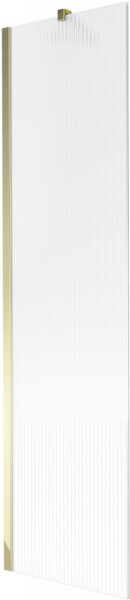 MEXEN/S - Next vaňová zástena FIX 50 x 150, prúžky, zlatá 895-050-000-00-09-50
