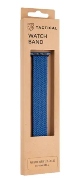 Tactical 750 Pletený Prezliekací Remienok pre Watch 38 amp; 40mm veľ. L modrá (8596311138485)