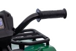 Mamido Detská elektrická štvorkolka Superme zelená