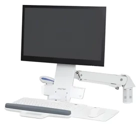 Ergotron StyleView Sit-Stand Combo Arm biela / Rameno pre monitor a klávesnicu / Sit-stand (45-266-216)