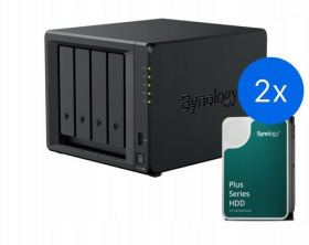 Synology DS425+ (DS425+-24T-10-2) 2x 12 TB, RAM: 2 GB