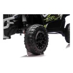 Mamido Detské elektrické autíčko Buggy Kawasaki TERYX KRX1000 24V sivé