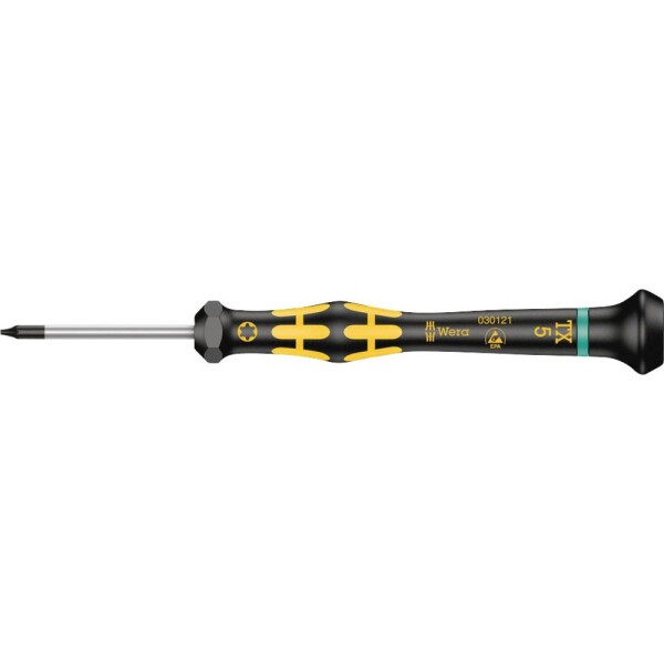 Wera 1567 ESD skrutkovač Torx Veľkosť skrutkovača T 5 Dĺžka drieku: 40 mm; 05030121001