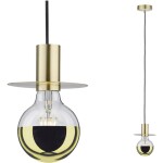 Paulmann Stian 79755 závesné svietidlo LED E27 mosadzná (kartáčovaná); 79755