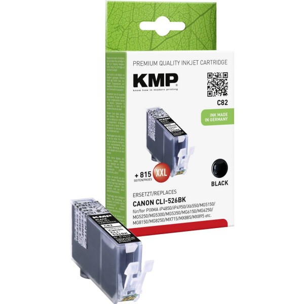 KMP C82 Toner Čierny do Canon CLI-526 BK (1514,0001)