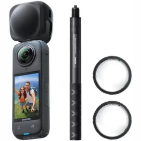 Insta360 X4 Snowboard bundle / Sada: kamera + Selfie tyč + 2x ochranné sklo objektívu + thermo kryt (INST745)