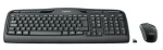 Logitech Wireless Desktop MK330 - UK / Klávesnica / Myš / USB / Čierna / UK verzia (920-003986)