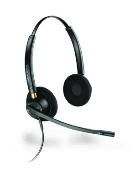 Plantronics EncorePro 520 / náhlavná súprava na obe uši so sponou / čierna (89434-02)