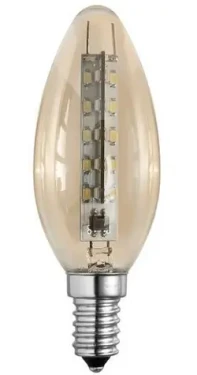 SEGULA LED Soft Rustika zlatá / Žiarovka / E27 / 3,2 W / 1900K / stmievateľná (50651)