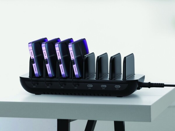 Conceptronic CONCEPTRONIC Ladegerät 7Port 7xUSB-C 160WPD3.0 sw