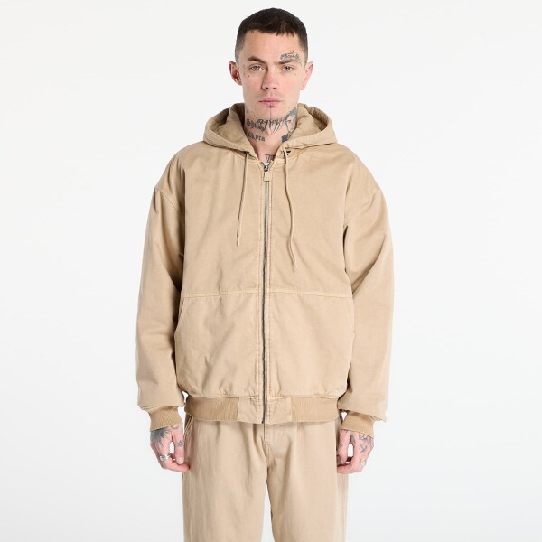 Bunda adidas Equipment Drill Padded Hoodie Stone Khaki S