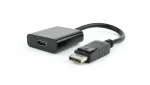 Gembird adaptér DisplayPort(M) na HDMI(F) / dĺžka 10cm / čierna (AB-DPM-HDMIF-002)