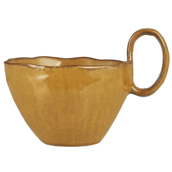 Ib Laursen Kameninový hrnček Ocean Mustard 200 ml