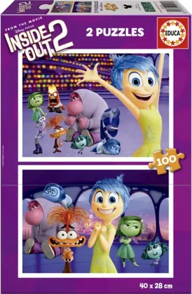 Educa Puzzle V hlave 2/2x100 dielikov/40 x 28 cm