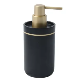 Spirella BLY dávkovač mydla čierno-zlatý / polyresin / 290 ml (7610583209795)