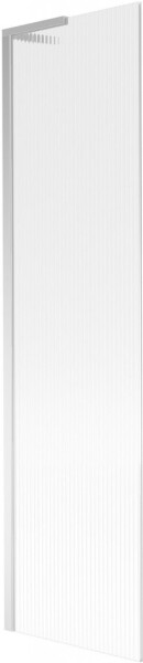 MEXEN/S - Next L vaňová zástena FIX 50 x 150, prúžky, chróm 895-050-000-03-09-01