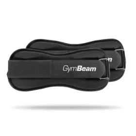 Závažie na zápästie a členky 0,5 kg - GymBeam (čierna) (47641-1-black)