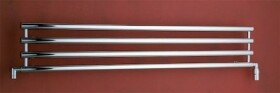 P.M.H - Radiátor kombinovaný PMH Rosendal 26,6x150 cm čierna ROXL1500266BL ROXL1500266BL