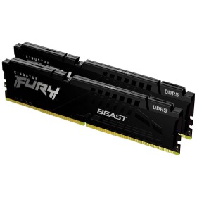 Kingston FURY Beast Sada RAM pre PC DDR5 64 GB 2 x 32 GB Bez ECC 5600 MHz 288-pinový DIMM CL36 KF556C36BBEK2-64; KF556C36BBEK2-64