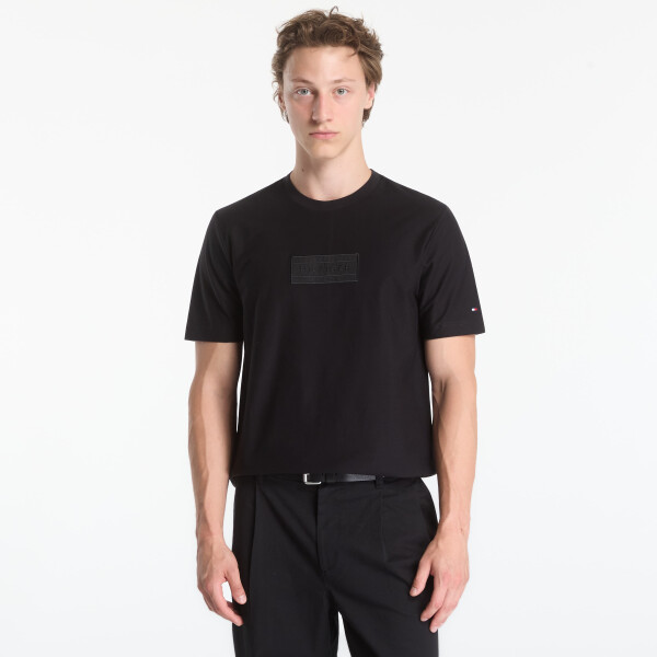 Tričko Tommy Hilfiger Mix Media Graphic Tee Black XL
