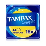 TAMPAX Compak regular 16 ks