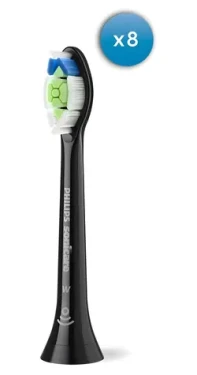 Philips Sonicare Optimal White HX6068/88 čierna / Náhradná hlavica / 8 ks (HX6068/88)