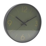 House Doctor Nástenné hodiny Dark Green Ø 25 cm