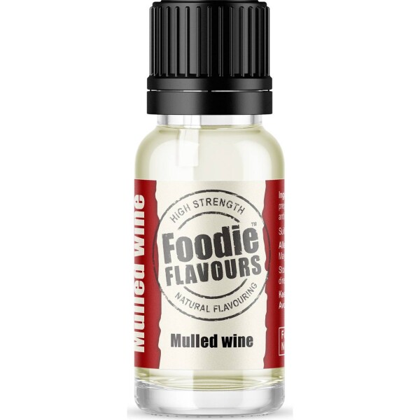 Prírodné koncentrované aróma 15 ml varené víno - Foodie Flavours - Foodie Flavours