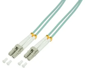 LogiLink LC-LC modrá 0,5 m / Optický patch kabel / OM3 / Duplex / LSZH (FP3LC00)