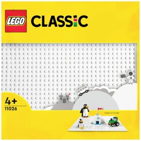 11026 LEGO® CLASSIC Biela stavebná doska; 11026