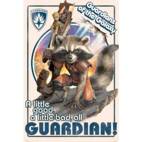 Plagát Guardians of the Galaxy - Rocket and Baby Groot (187)