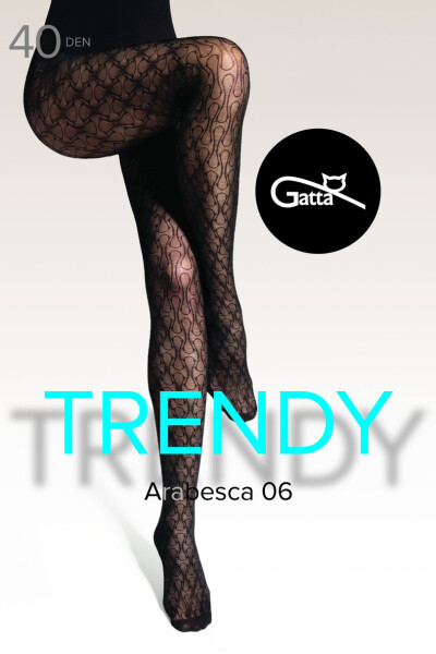 ARABESCA -06 Pančuchy 40 DEN nero 4-L