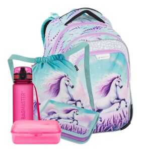 Školský set Bagmaster LUMI 26 B Set L Horse