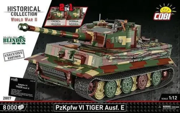 Cobi 2807 Panzerkampfwagen VI Tiger Ausf. E