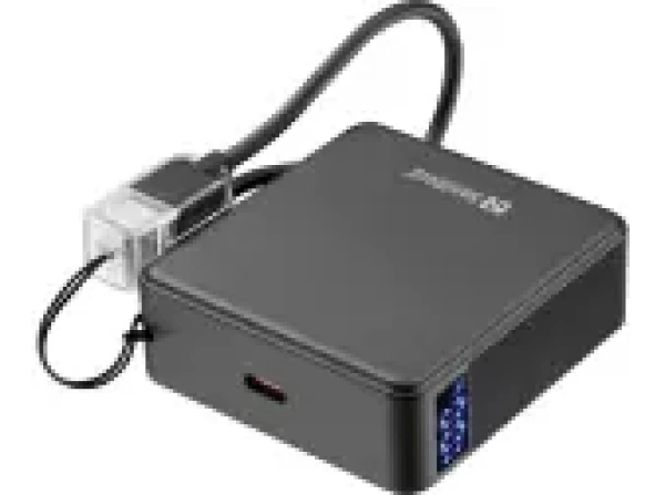 Sandberg Nano Powerbank 10000 čierna / Powerbanka / 10 000 mAh / PD 20W / 2x USB-C (421-34)