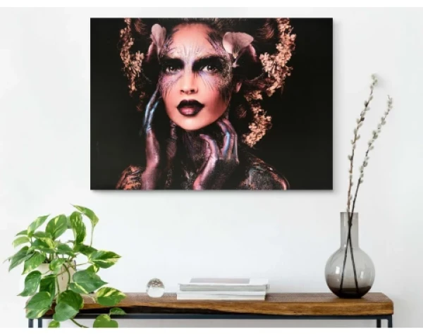 Obraz na plátne Kvetinová kráľovná, 70x50 cm%