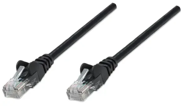 Intellinet černá / Patch kabel / Cat6a S/FTP / RJ45-RJ45 / 0,25 m / LSZH (737012)