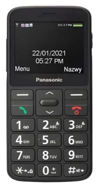 Panasonic KX-TU160 čierna / Mobilný telefón pre seniorov (KX-TU 160 EXB)