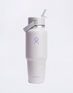 Hydro Flask Wide Mouth Travel Bottle with Flex Straw Cap (946 ml) Cloud Pink