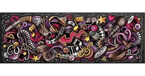 ART PUZZLE 5351 Panoramatické puzzle Prvky rytmu