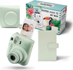 Fujifilm Fujifilm Instax Mini 12 Set Box 86 x 54 mm Zelený